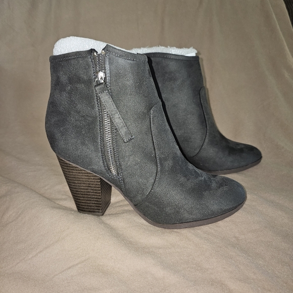 Journee Collection Shoes - Journee collection womens high heel faux suede ankle boots